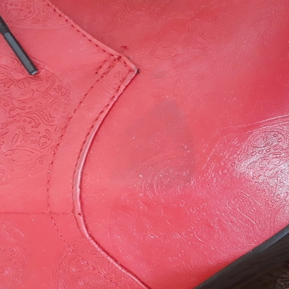 Sugar Skull Heel Booties - Picture 5 of 11